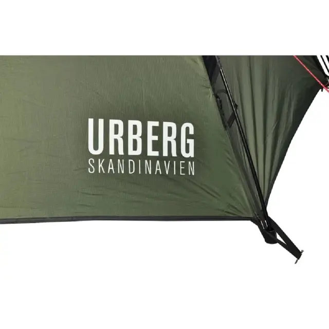 Urberg 3-Person Dome Tent Kombu Green 3 Selvbærende 3-sesongs kuppeltelt 