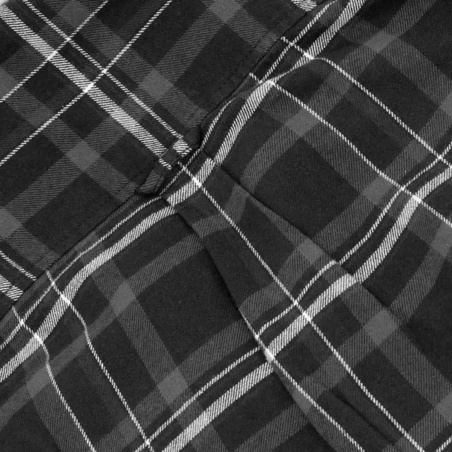 Urberg Flannel LS w Strap Shirt Men Black Beauty L 