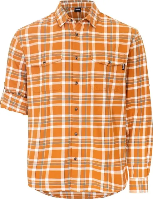 Urberg Flannel LS w Strap Shirt Men Glazed Ginger L 