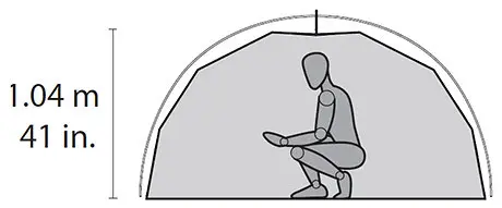 MSR Elixir 3 Tent Green V2 2018 3-sesongs 