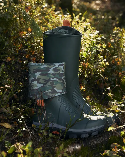 Viking Elk Hunter Light Grønn 37 Lett og pakkevennlig gummistøvel 