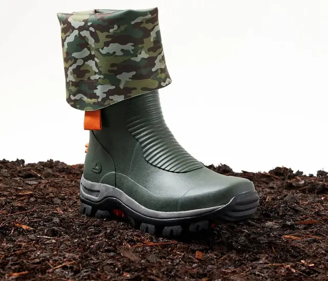 Viking Elk Hunter Light Grønn 37 Lett og pakkevennlig gummistøvel 