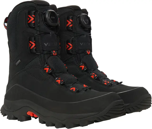 Viking Villrein High GTX BOA BlackRed 36 Høy jaktstøvel med god komfort 