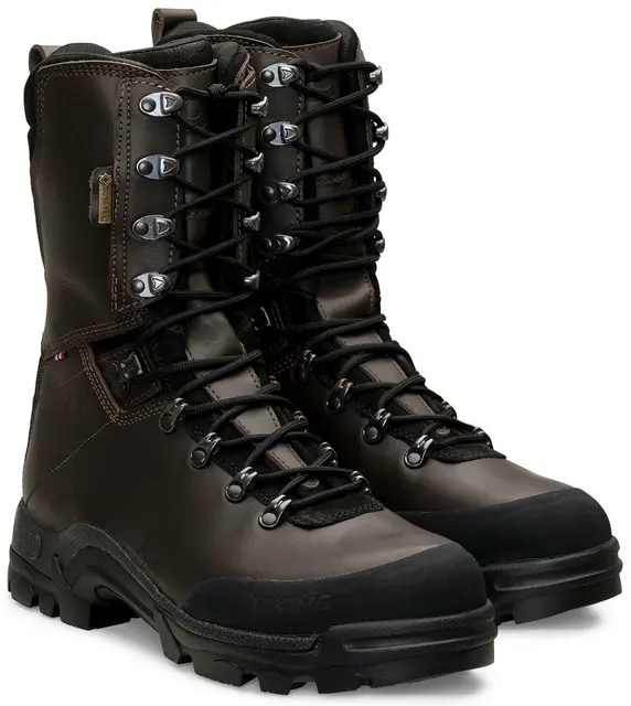 Viking Hunter High GTX Dark Brown 41 Klassisk jaktstøvel med Gore-Tex 