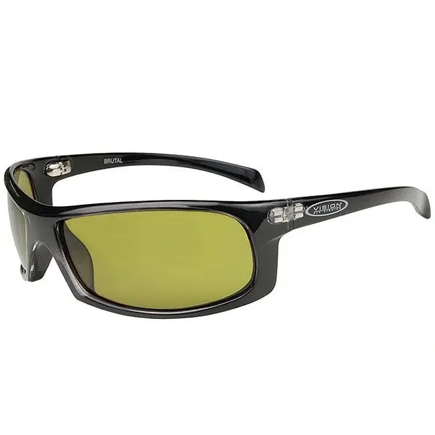 Vision Brutal Yellow Sunglasses Polarflite 