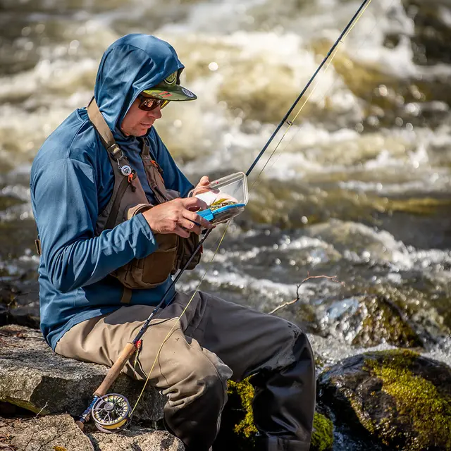 Vision Bamboo Bug & UV Hoodie Ash S Teknisk hettegenser med anti-myggmiddel 