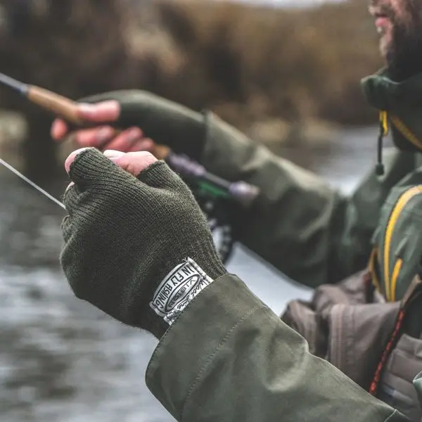 Vision Subzero Gloves Olive S/M Fingeløse Hansker 