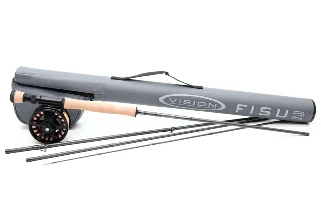 Vision Fisu2 Outfit 10' #3 Nymph Komplett fluesett 