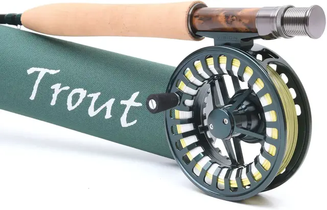 Vision Trout Outfit 9' #5 Komplett fluesett 