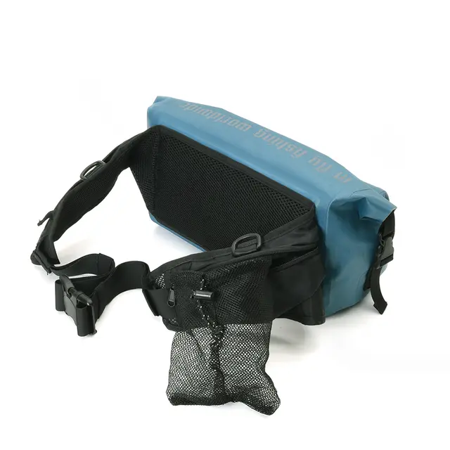 Vision Aqua Handles Petrol Blue Praktisk og vanntett beltebag 