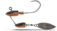 VMC TwinJig Copper 2pk 7g #1/0 jigghode med spinnerblad