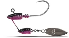 VMC TwinJig Pink Lady 2pk 7g #1/0 jigghode med spinnerblad