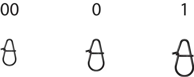 VMC 3538BN Crank Bait Snap 10kg #000 Høykvalitets shad- og wobblerhempe 