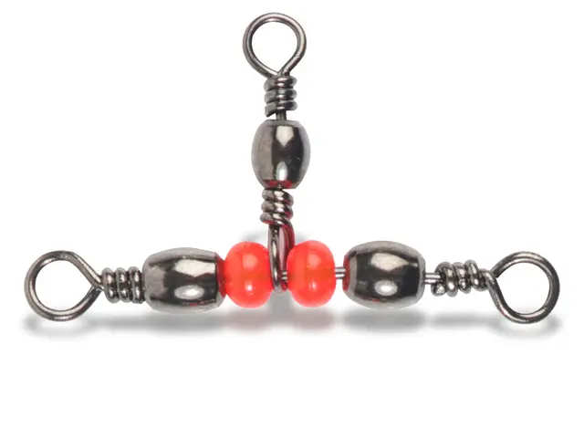 VMC 3549BK Pater Noster Svivel 14kg Kvalitets swivel til rigging av tackle 