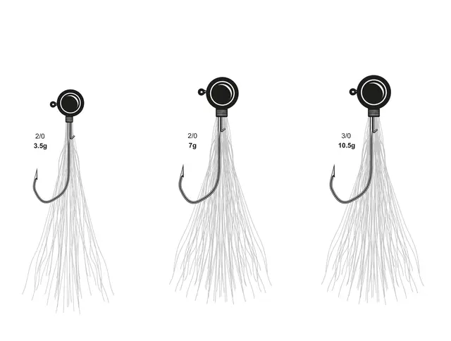 VMC Moontail Jigs Bullhead 10,5g Jigghoder utstyrt med bucktail og flash 