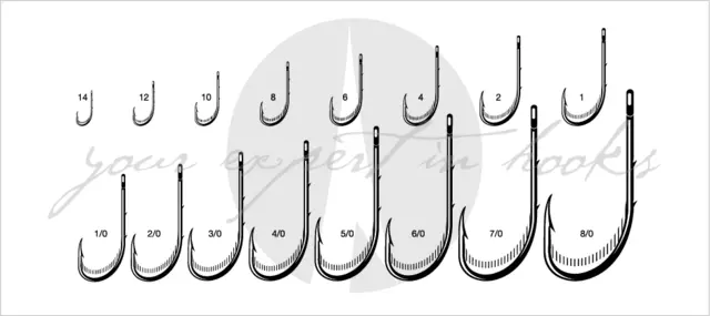 VMC 9291 PS Enkelkrok m/mothake #5/0 Allsidig fiskekrok til markfiske 