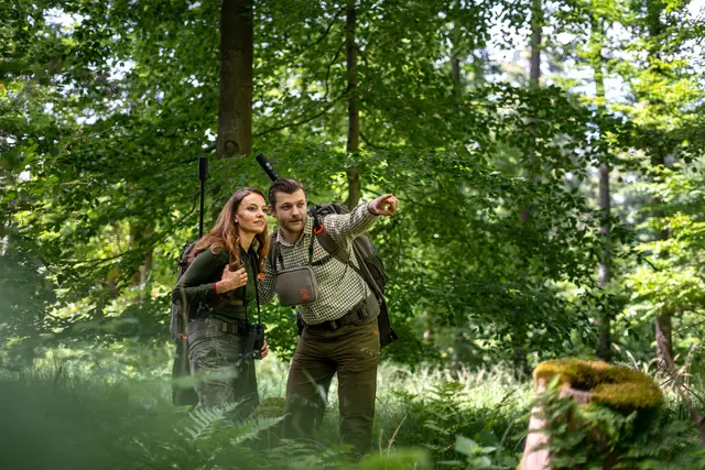 Vorn LT12 Ash Green 12L jaktsekk med Quick Rifle Release 