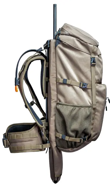 Vorn EV45 Ash Green 45L jaktsekk med Quick Rifle Release 