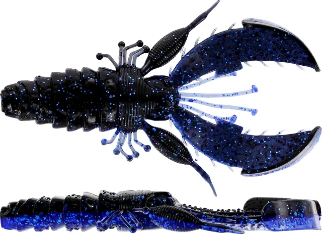 Westin CreCraw Creaturebait 6,5cm 5g Black/Blue, 5-pack 