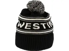 Westin Mountain Snowroller Black One Size varm klassisk lue med dusk