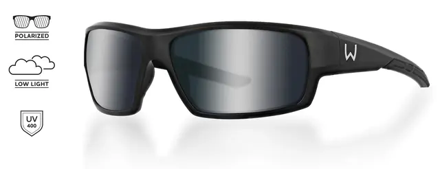 Westin W6 Sport 10 Matte Black Brown Solbriller designet for sportsfiskere 