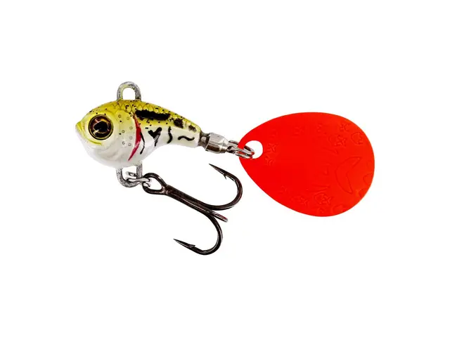 Westin DropBite Tungsten Spin Tail Jig Pearl Stickleback, 7g 