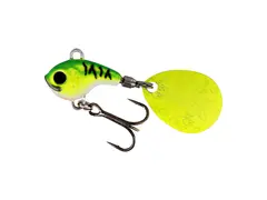 Westin DropBite Tungsten Spin Tail Jig Chartreuse Ice, 7g