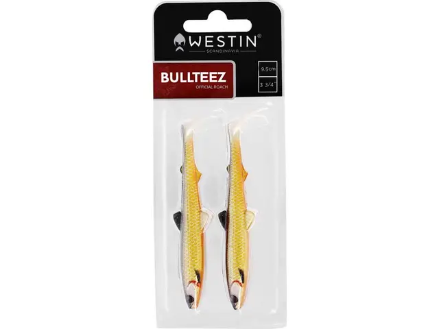 Westin Bullteez Shadtail 9,5cm Bass Orange 2pk 