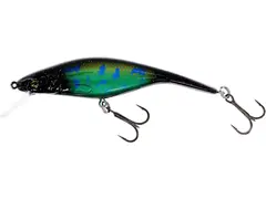 Westin P10SR 15g UV Dark Burbot 10cm Shallow Runner, floating