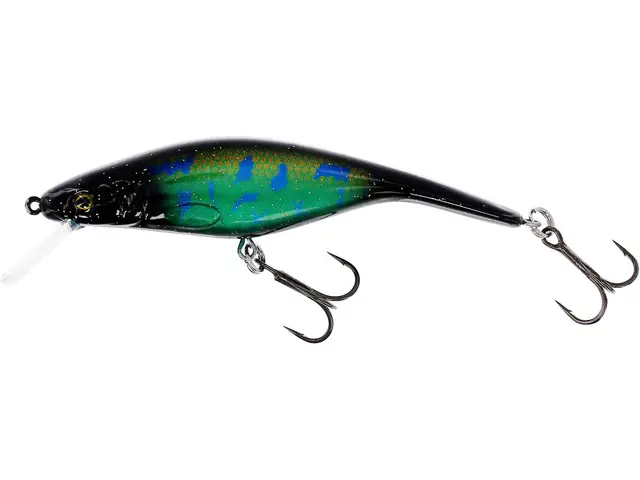 Westin P10SR 15g UV Dark Burbot 10cm Shallow Runner, floating 