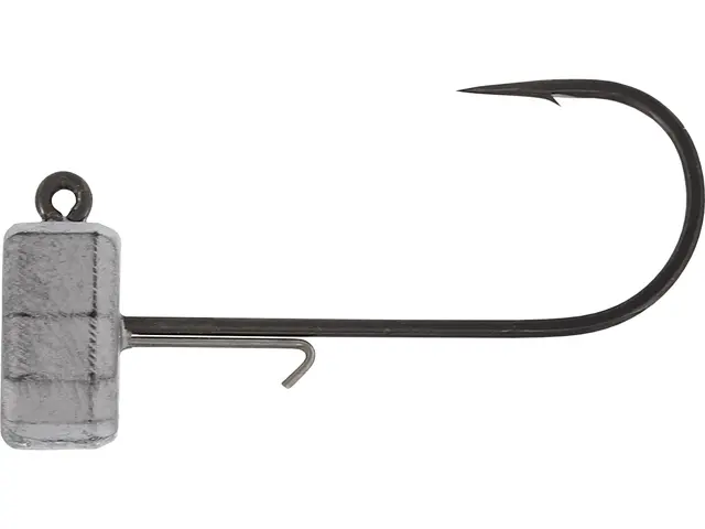 Westin Ned Jig Head #1/0 3.5g Lead Black Nickel 3pk 