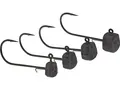 Westin Ned Jig Head #1/0 10.5g Tungsten Black Nickel 2pk