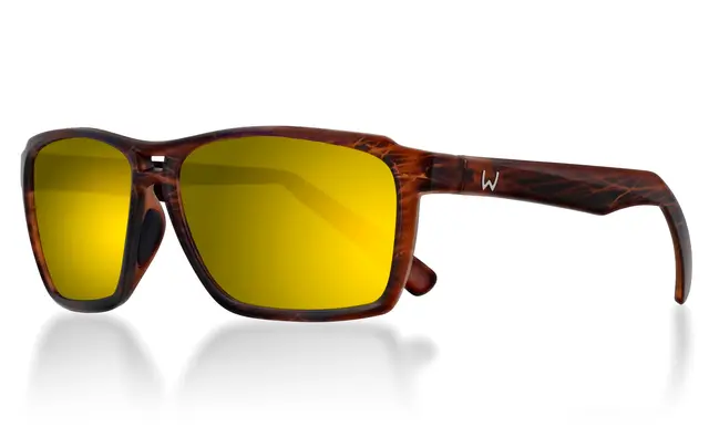 Westin W6 Street 150 Matte Brown Stripe Solbriller designet for sportsfiskere 