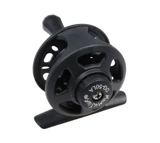 Wiggler Pimpel Rulle Isfiskesnelle - Storspole 50 mm