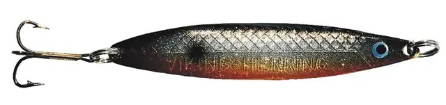 Viking Herring 22g Glitter Svart, Kobber Kjøp 8 sluker få en gratis slukboks 