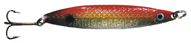 Viking Herring 22g Glitter Rød, Gull Kjøp 8 sluker få en gratis slukboks 