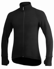 Woolpower Full Zip Jacket 400 Black XS Jakke m/glidel&#229;s 400g/m2 fra Ullfrott&#232;