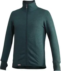 Woolpower Full Zip Jacket 400 Forest XS Jakke m/glidel&#229;s 400g/m2 fra Ullfrott&#232;