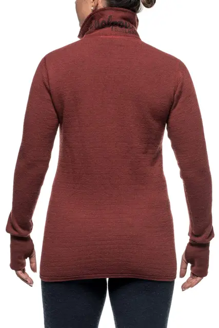 Woolpower Full Zip Jacket 400 Rust XS Jakke m/glidelås 400g/m2 fra Ullfrottè 