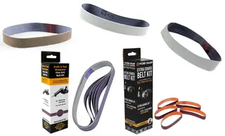 Work Sharp Ken Onion slipeb&#229;ndpakke Med 26 b&#229;nd - X4, X22, X65, P120 og 6000