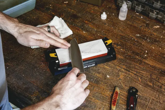 Work Sharp WHT Våtslipestein Våtslipesteinmed to koninger 