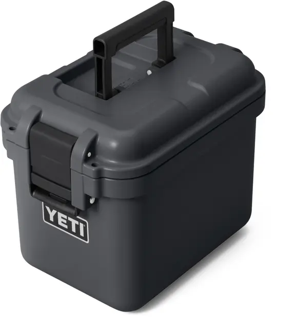 Yeti LoadOut GoBox 15 Charcoal Vanntett og sikker oppbevaringsboks 