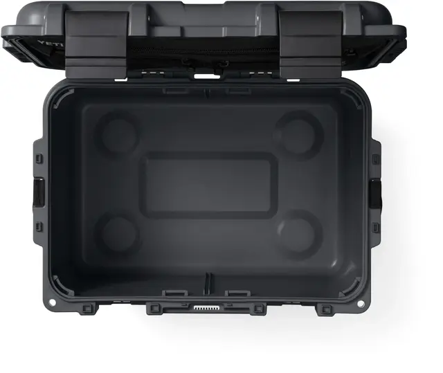Yeti LoadOut GoBox 30 Charcoal Vanntett og sikker oppbevaringsboks 