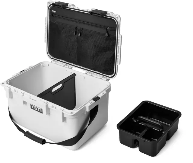 Yeti LoadOut GoBox 30 White Vanntett og sikker oppbevaringsboks 
