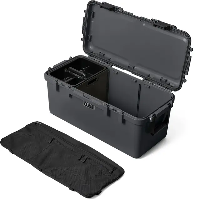 Yeti LoadOut GoBox 60 Charcoal Vanntett og sikker oppbevaringsboks 