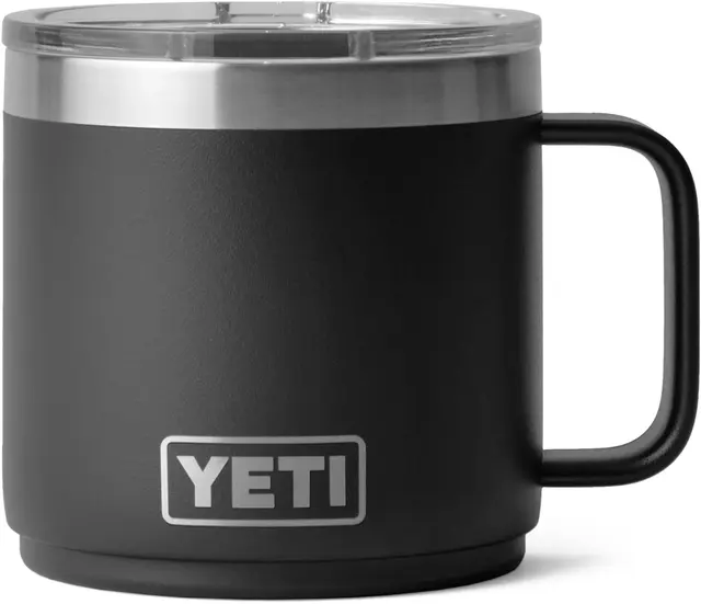Yeti Rambler 14 Mug 2.0 414ml Black Stor og allsidig termoisolert turkopp 