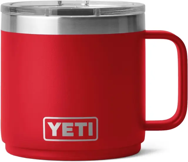 Yeti Rambler 14 Mug 2.0 414ml Rescue Red Stor og allsidig termoisolert turkopp 