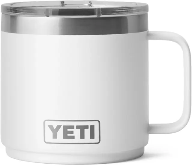 Yeti Rambler 14 Mug 2.0 414ml White Stor og allsidig termoisolert turkopp 
