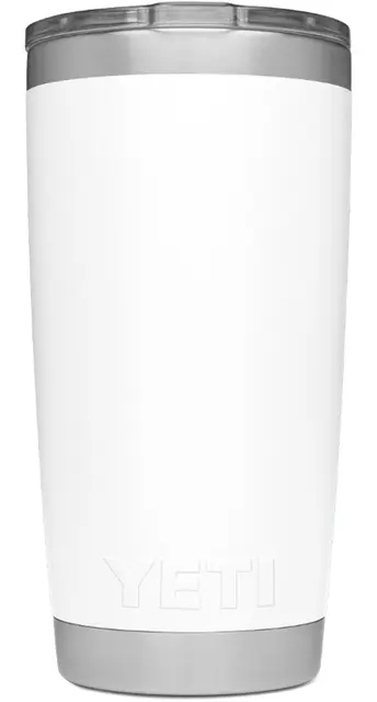 Yeti Rambler Tumbler 20  White 591ml Godt isolert termokopp 