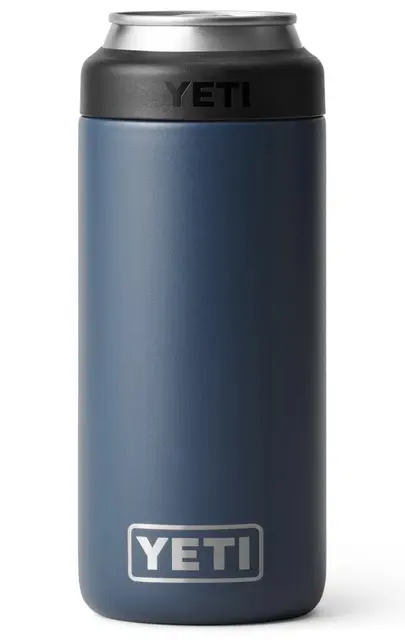 Yeti Rambler Colster Slim 250ml Navy Isolert brusboks holder 